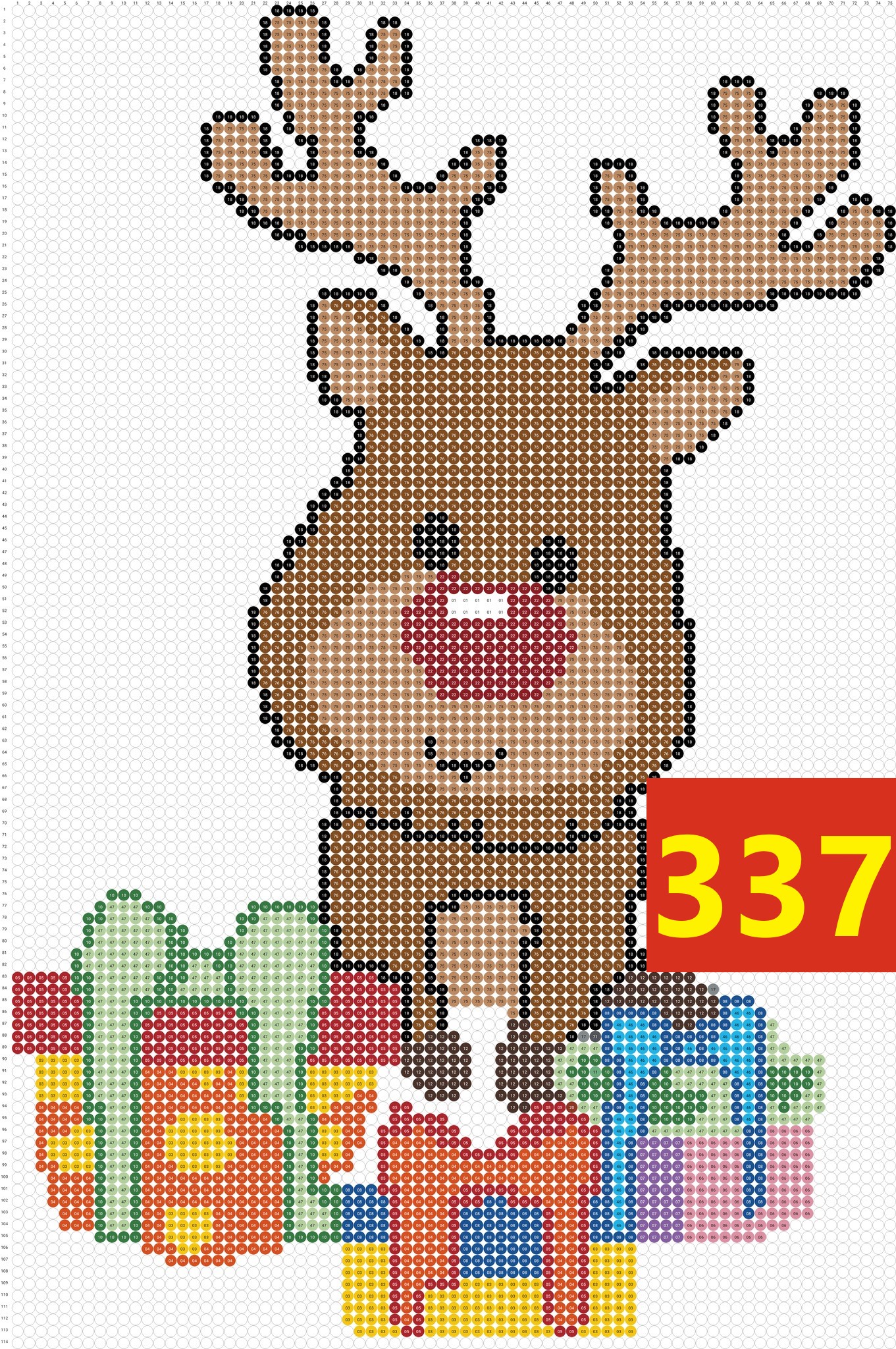 337 Rådyr 337 | Dyr - Billede 1