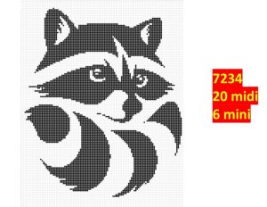 Vaskebjørn 7234 | Dyr