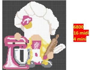 Mad og drikke nisse 6800