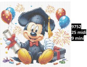 Mickey Mouse og Minnie Mouse 9752