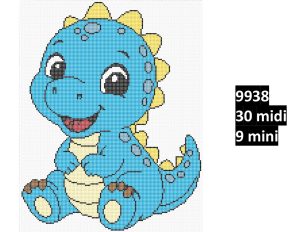 Drage og dinosaur 9938