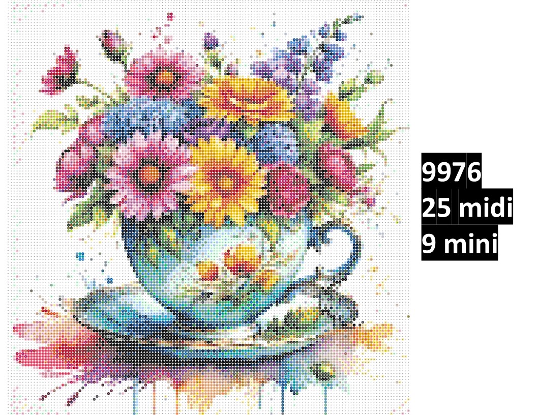 9976 Blomster 9976 - Billede 1